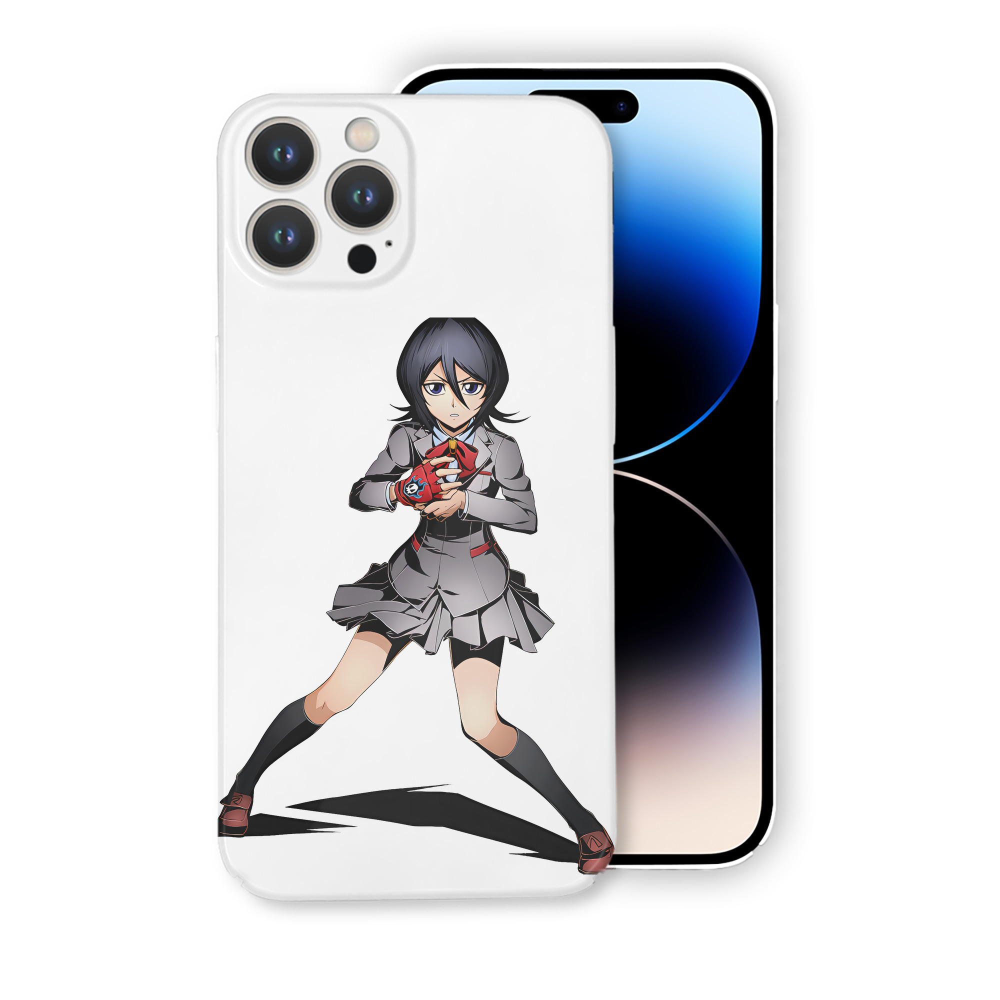 （画像用） ブリーチ 朽木ルキア BLEACH Kuchiki Rukia 【iPhone 14シリーズ対応】ハードケース
